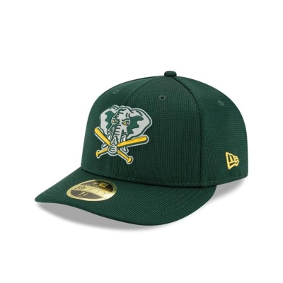 Sapca New Era Oakland Athletics MLB Clubhouse Collection Low Profile 59FIFTY Fitted - Verzi